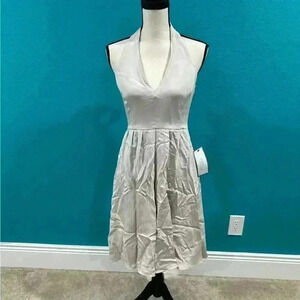 New with tags light blush pink j crew silk dress in size 4